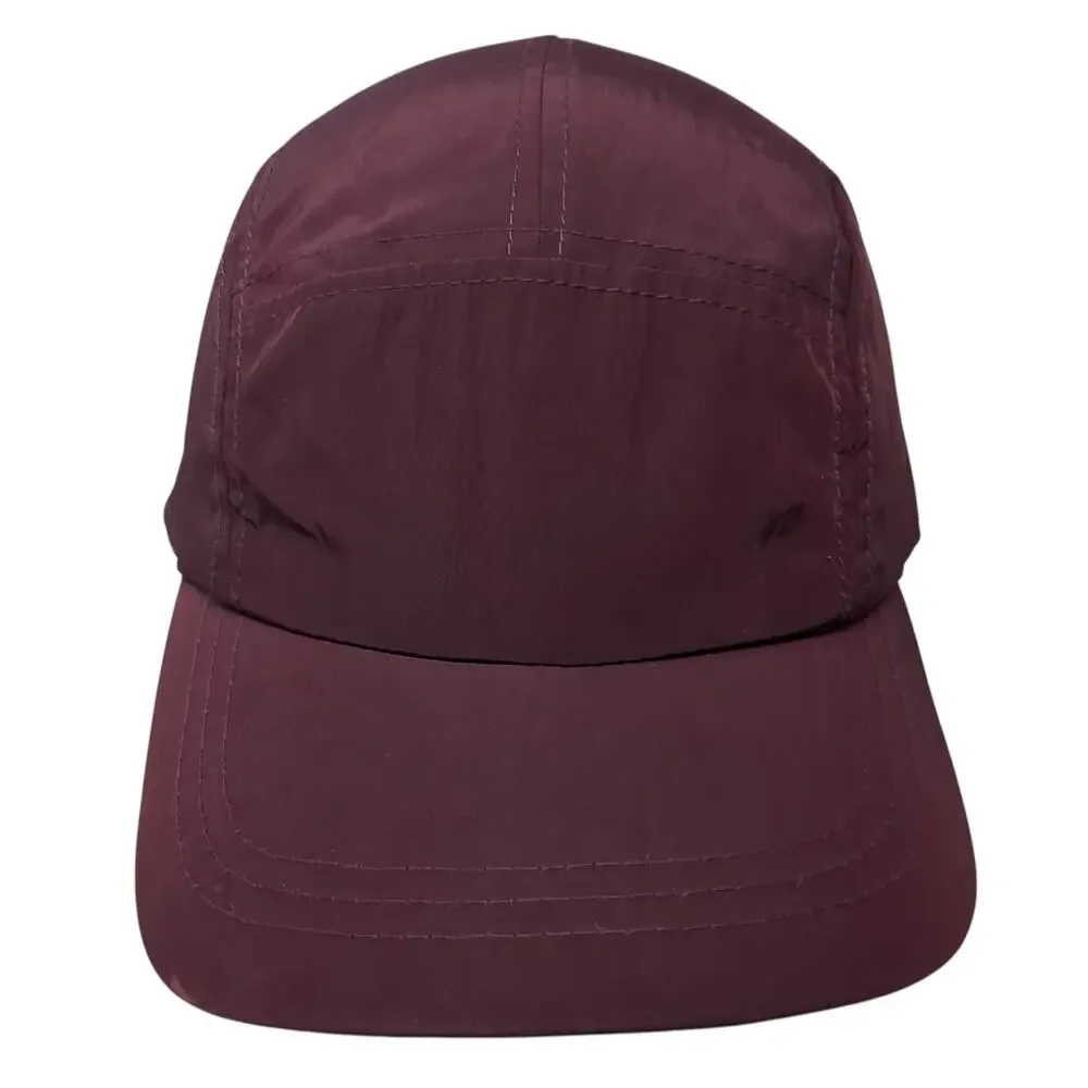 Men's Lightweight Five-Panel Cap - Burgundy